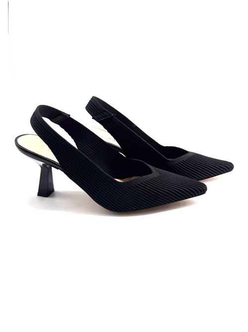 Slingback donna in maglia IL LACCIO | 3063042MAGLIANERO